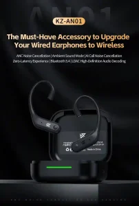 KZ AN01 True Wireless Earhook earbuds close-up