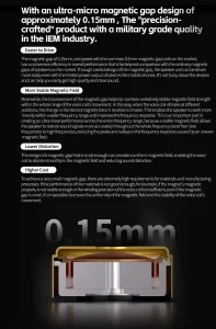 KZ Zenith IEM close-up showing tuning switch