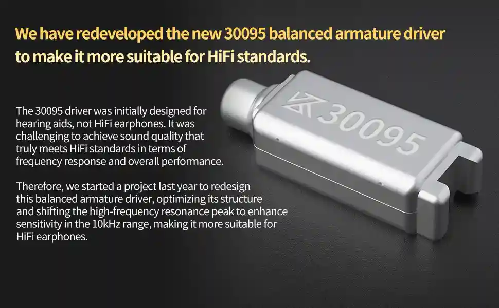 KZ Krila tunable IEM with 4-level tuning