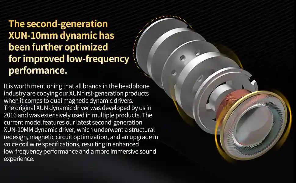 KZ Krila HiFi earphones with 16 sound options