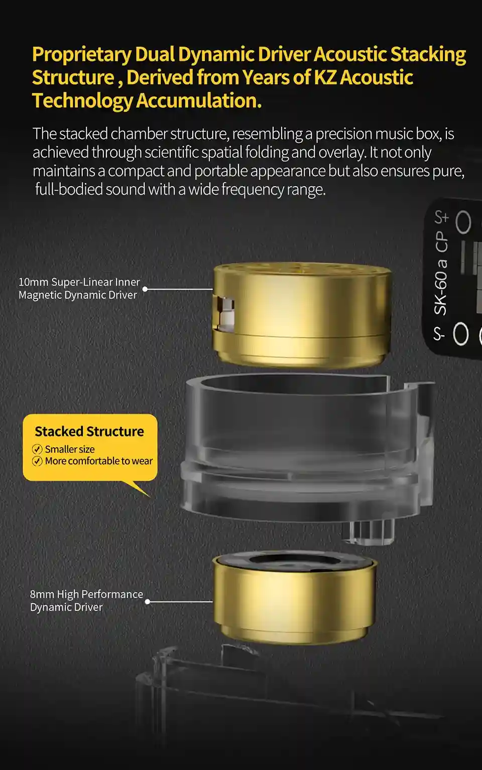 KZ Merga Silver-Plated Detachable Cable