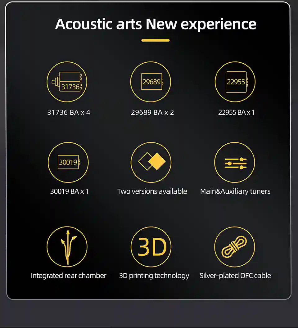 KZ AS24 tunable version with sound adjustment switches