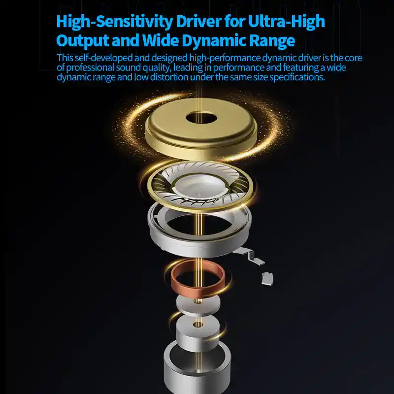 KZ EDC Pro OFC flat cable design