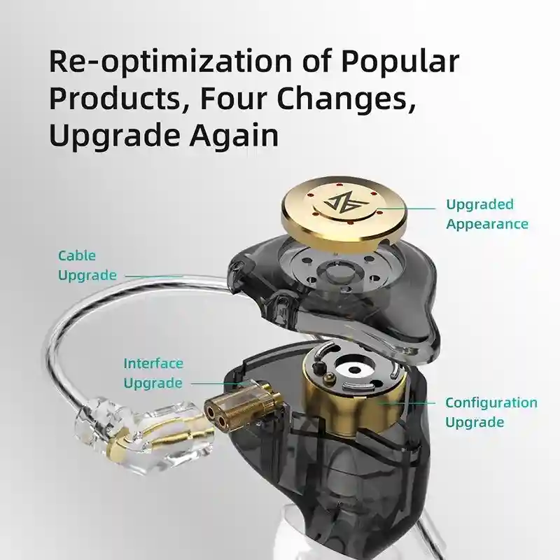 KZ EDX Pro Hi-Fi bass earphones