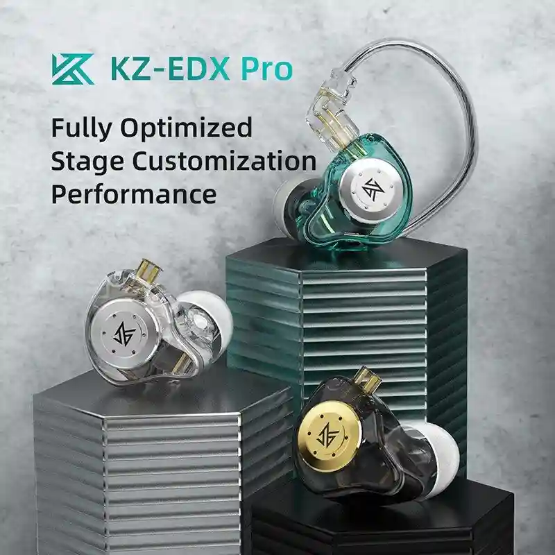 KZ EDX Pro dual magnetic driver earbuds