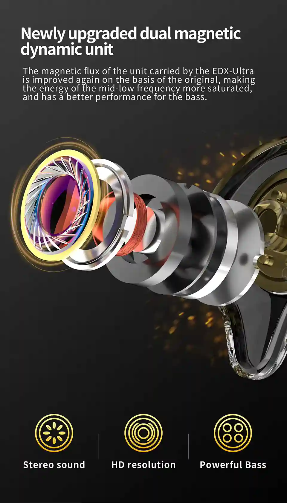 KZ EDX Ultra detachable cable earbuds