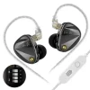 KZ Vader Pro IEM in-ear monitors featuring 4 tuning switches for customizable sound signature adjustment